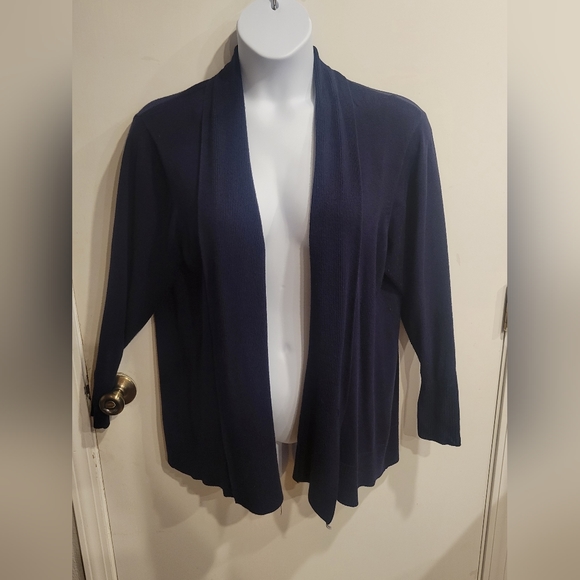 Sweaters - Esperanza 2xl Navy Cardigan